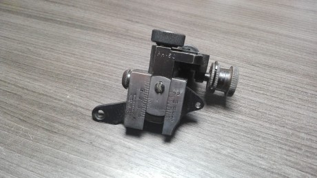 Diopter micrométrico de iris regulable para fusiles Enfield Nº4. El estado de conservación y funcionamiento 02