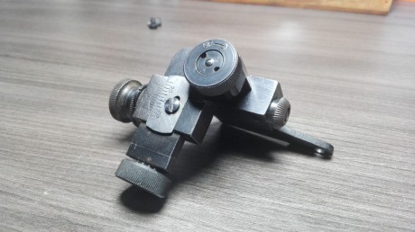 Diopter micrométrico de iris regulable para fusiles Enfield Nº4. El estado de conservación y funcionamiento 00