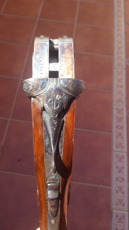 Hola,  me han regalado una escopeta de la marca Victor Sarasqueta, he intentado averiguar el año y el 00