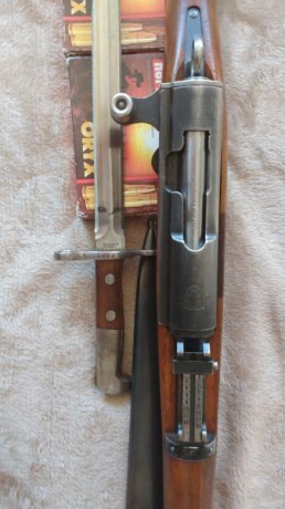 Vendo Schmidt Rubin k31, impecable en el funcionamiento y espectacular en la agrupación. Lo he utilizado 01