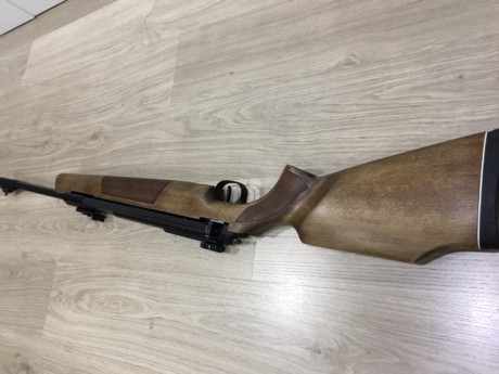 A la venta Diana modelo 54 Air King en calibre 4,5.
Carabina de cañon fijo con palanca de carga lateral.
Esta 01