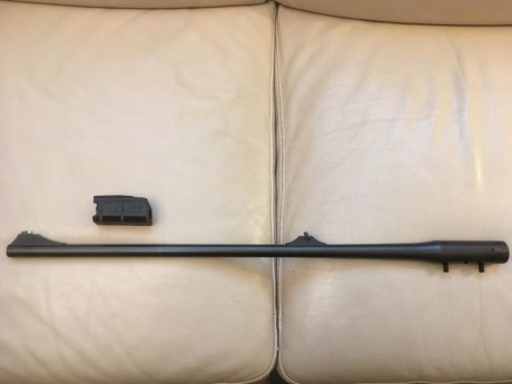 Vendo cañón Blaser 338 WM con su cargador. No se ha usado. Puede pasar por nuevo.
Precio: 900 euros. 02