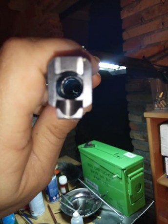 Muy buenas compañeros.
Como reza el asunto, vendo una H&K USP EXPERT, Cal. 9mm en perfectísimo estado, 170