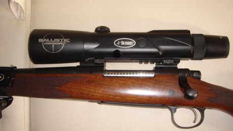 Vendo rifle Remington 700 LH CDL classic deluxe en calibre 270W con visor medidor Burris, Ballistic Laserscope 02