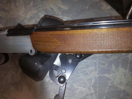 Superpuesta, con muy poco uso, muy ligera, manejable y plegable.Cambio por visor o rifle de mi interés.CAMBIADA 11
