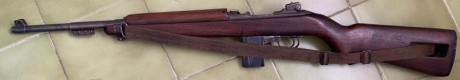 Vendo U.S. CARABINE M1 inutilizada en calibre .30M1, fabricada por UNDERWOOD en el año 1943, correa y 01