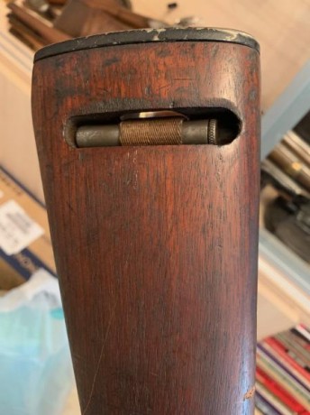 Vendo U.S. CARABINE M1 inutilizada en calibre .30M1, fabricada por UNDERWOOD en el año 1943, correa y 11