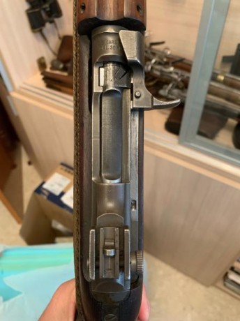 Vendo U.S. CARABINE M1 inutilizada en calibre .30M1, fabricada por UNDERWOOD en el año 1943, correa y 21