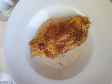 Hoy para comer acelgas hervidas y chuletón de vaca gallega vieja con seis semanas de maduración en cámara 110