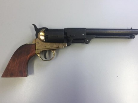 Se vende revólver ejército confederado Griswold and Gunnison 1862, replica, no fogueo, no fuego real, 02