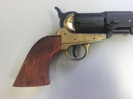 Se vende revólver ejército confederado Griswold and Gunnison 1862, replica, no fogueo, no fuego real, 01