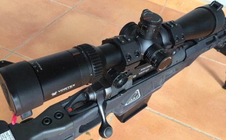    -SAVAGE TACTICAL .308 Win 
Chasis Accurate Mag con culata plegable mecanizado en Aluminio. 
Cañón bull 12