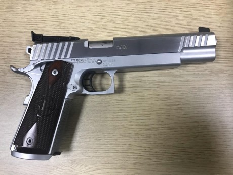 Vendo Pistola STI Target Master del Calibre 9MM PB. con cañon de 6" en inoxidable. El arma se encuentra 01