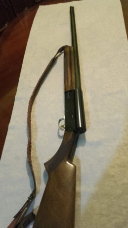 Browning auto 5 modelo pluma. Cañon de 71  con 2* belgas, 3* españolas. Apenas estrenada. 200€.
La escopeta 01