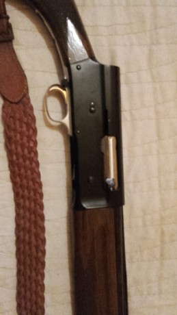 Browning auto 5 modelo pluma. Cañon de 71  con 2* belgas, 3* españolas. Apenas estrenada. 200€.
La escopeta 10