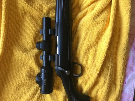 Vendo Browning X-bolt Composite SF y rosca homologada. Calibre 308w. Peso 2,9kg. Longitud cañón 53,5cm. 31