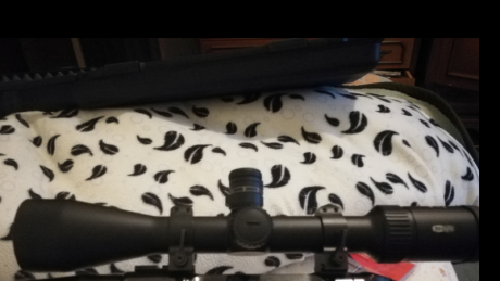 Se vende meopta meostar r2 de 2-12x50 con reticula iluminada y torreta balistica. Comprado nuevo. Absolutamente 02
