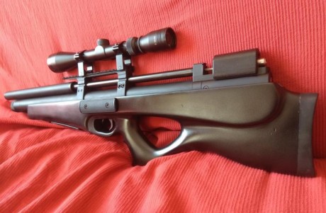 Se vende ONIX Bulk multitiro calibre 4,5 con visor 3-9x40 y funda, 450€ envío incluido, carabina sola 00