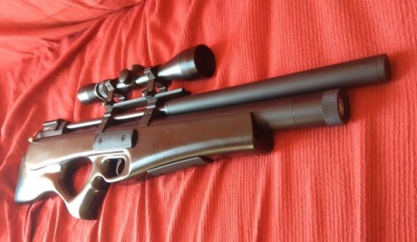 Se vende ONIX Bulk multitiro calibre 4,5 con visor 3-9x40 y funda, 450€ envío incluido, carabina sola 11
