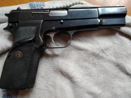 Vendo esta FN Browning Gp-35 por que necessito espacio en el armero. El alza es fija y es un modelo antiguo 01