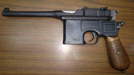 Pues despues de la espera, por fin llego el arma, su estado es normal, el interior del cañón esta bien, 10