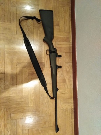 Calibre 7mmRm con monturas Leopol .
No ha disparado 60 tiros.
En buen estado.
Precio: 1100€. 01
