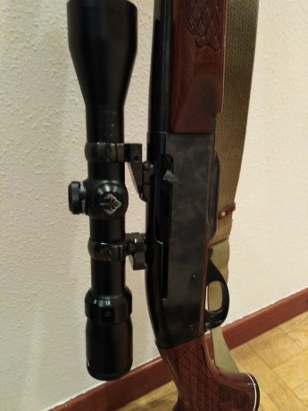 Calibre 280 con monturas Apel y visor Bushnell 1,5 x 6 x 44.
Precio : 300€ 00