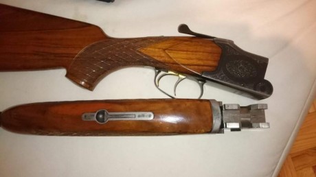 Buenas tardes, tengo una Laurona superpuesta del año 71. Es extractora y tiene dos gatillos, en este modelo 40