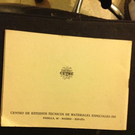 Se vende manual de Cetme C en buen estado.
10€ más portes. 00