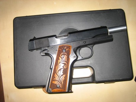 Hola. Vendo esta pistola impecable, con unos 300 disparos realizados.maletín original, dos cargadores 10