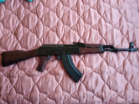 Vendo mi otro AK-47 de 4,5mm , es un AK-47 original transformado en fabrica para disparar balines de 4,5mm, 02