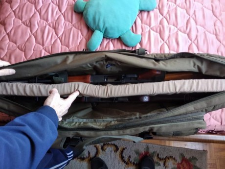 Vendo mi otro AK-47 de 4,5mm , es un AK-47 original transformado en fabrica para disparar balines de 4,5mm, 00