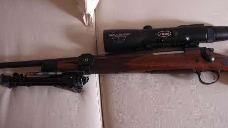 ESPECIAL RECECHOS. Rifle Remington 700 LH CDL classic deluxe en calibre 270W con cañon de 60 cm, y visor 01