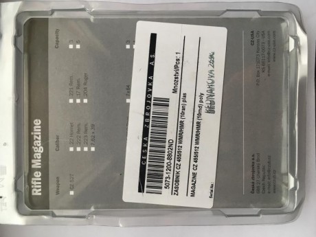 Vendo CZ 17hmr en estado impecable con menos de una caja de municion disparada...!
Con dos cargadores 00