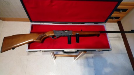 Buenas tardes
Pongo a la venta mi carabina del 22 marca anschut modelo 520/61, maletin, visor y dos cargadores. 00