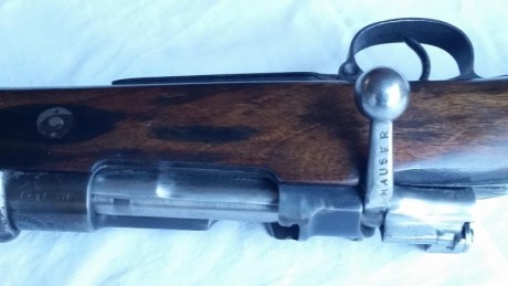 Este el un mauser Oviedo tambien impecable con una culata para la caza pues lo lleve muchas veces por 12