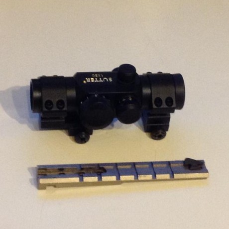 Cambio montura y visor para revolver S&W de armazón K, L, N o X, por escopeta Franchi de corredera 00