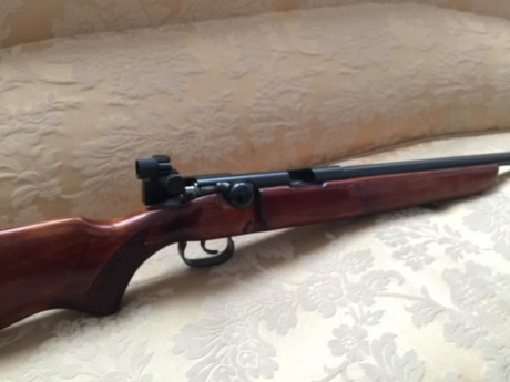 Vendo carabina toz de competición modelo  12-01 con túnel y diopter original calibre .22 en perfecto estado.

Precio 01