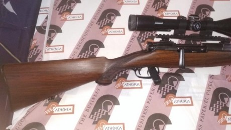 Vendo mi Mannlicher Schoenauer Modelo 1950. Calibre 7x64
Recién restaurado de maderas con repasado de 00