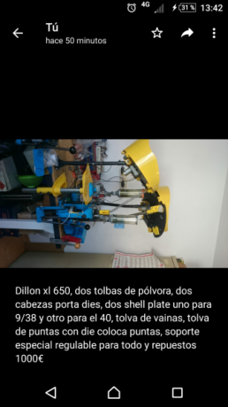 Verndo dillon 650 xl, con tolba de vainas y de puntas,die coloca puntas DAA soportes, dos cabezas porta 00