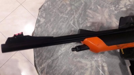 Extraordinaria arma,con poco más de un año de antiguedad y apenas una caja de cartuchos disparada.Practicamente 00