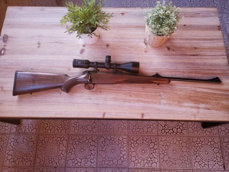 Hola amigos. Vendo en un estado excelente mi mauser M12 en calibre 30-06. Es super preciso y tiene unas 01