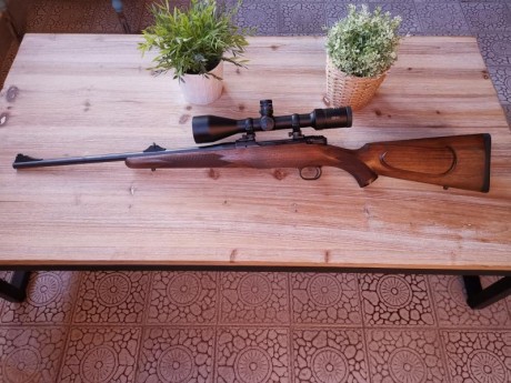 Hola amigos. Vendo en un estado excelente mi mauser M12 en calibre 30-06. Es super preciso y tiene unas 00