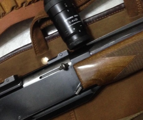 Vendo FN  browning 7 mm con visor Meopta de batida 1x4,bases desmontables Leopold,funda acolchada de piel 01