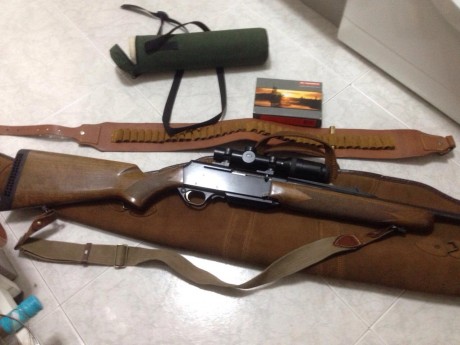 Vendo FN  browning 7 mm con visor Meopta de batida 1x4,bases desmontables Leopold,funda acolchada de piel 00