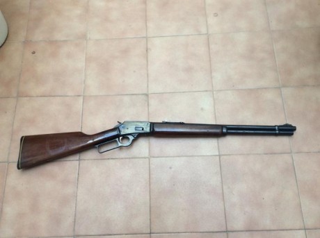 Vendo rifle de palanca Marlin 44 Magnum 
350€+portes
El rifle se encuentra en Huelva 00