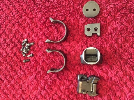 Se venden monturas completas originales giratorias mannlincher, no varia el tiro al quitar y poner el 00