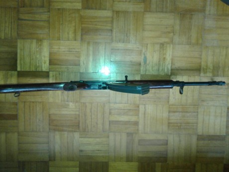 Vendo Vz 58, calibre 7,62X39, repetición manual, apenas a sido utilizado, se entrega con dos cargadores.
Vendido, 02