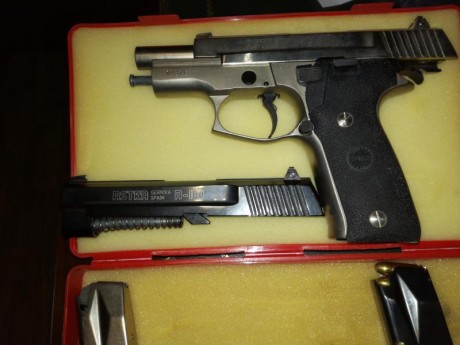 En perfecto estado , con carro de  9mm y 45 Auto  todo con una guia  registrada como tipo F en 390€ no 02