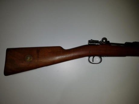 Hola, vendo Carl Gustav (6,5x55) con todos los numeros coincidentes, de principios de 1900, esta como 02